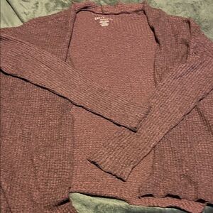 American Eagle Outfitters Women's Plum Cardigan m soft & sexy
